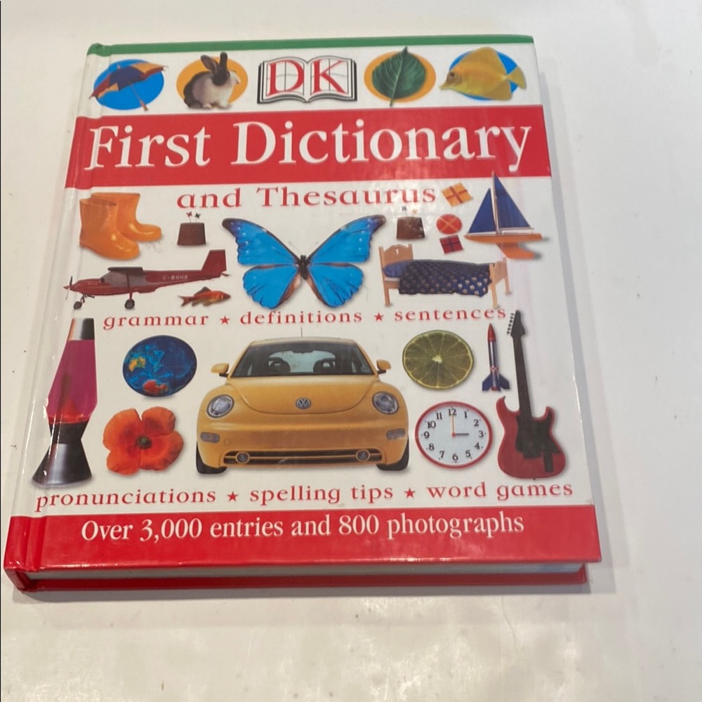 “DK My First Dictionary and Thesaurus,”